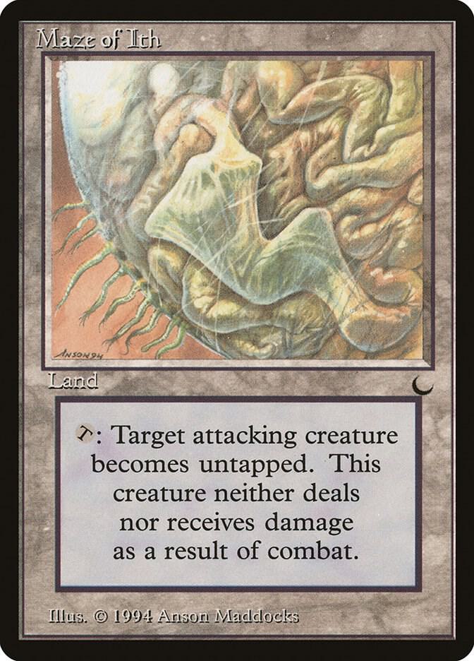 Maze of Ith card from The Dark