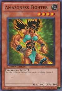 Amazoness Fighter GLD3-EN005 card from Gold Series 3
