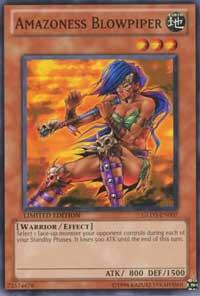 Amazoness Blowpiper GLD3-EN007 card from Gold Series 3