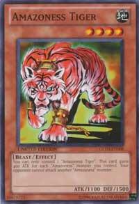 Amazoness Tiger GLD3-EN008 card from Gold Series 3