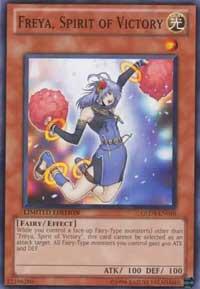 Freya, Spirit of Victory GLD3-EN010 card from Gold Series 3