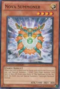 Nova Summoner GLD3-EN011 card from Gold Series 3