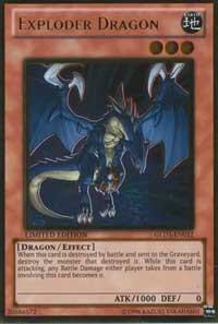 Exploder Dragon GLD3-EN012 card from Gold Series 3
