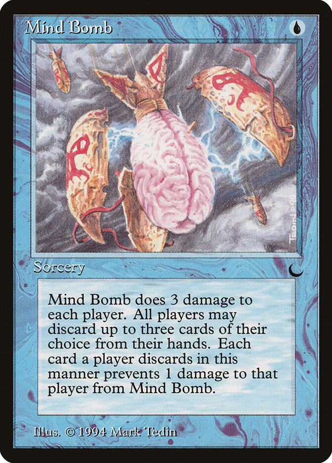 Mind Bomb card from The Dark