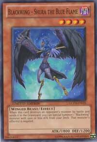 Blackwing - Shura the Blue Flame GLD3-EN025 card from Gold Series 3