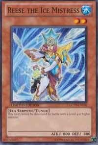 Reese the Ice Mistress GLD3-EN030 card from Gold Series 3
