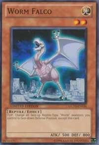 Worm Falco GLD3-EN034 card from Gold Series 3