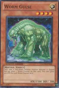Worm Gulse GLD3-EN035 card from Gold Series 3