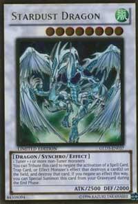 Stardust Dragon GLD3-EN037 card from Gold Series 3