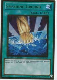Smashing Ground GLD3-EN042 card from Gold Series 3