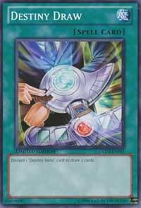 Destiny Draw GLD3-EN044 card from Gold Series 3