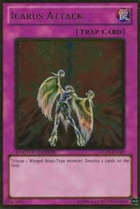 Icarus Attack GLD3-EN049 card from Gold Series 3