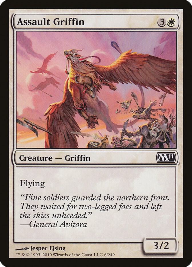 Assault Griffin 6 card from Magic 2011 (M11)