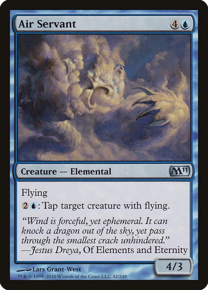 Air Servant 42 card from Magic 2011 (M11)
