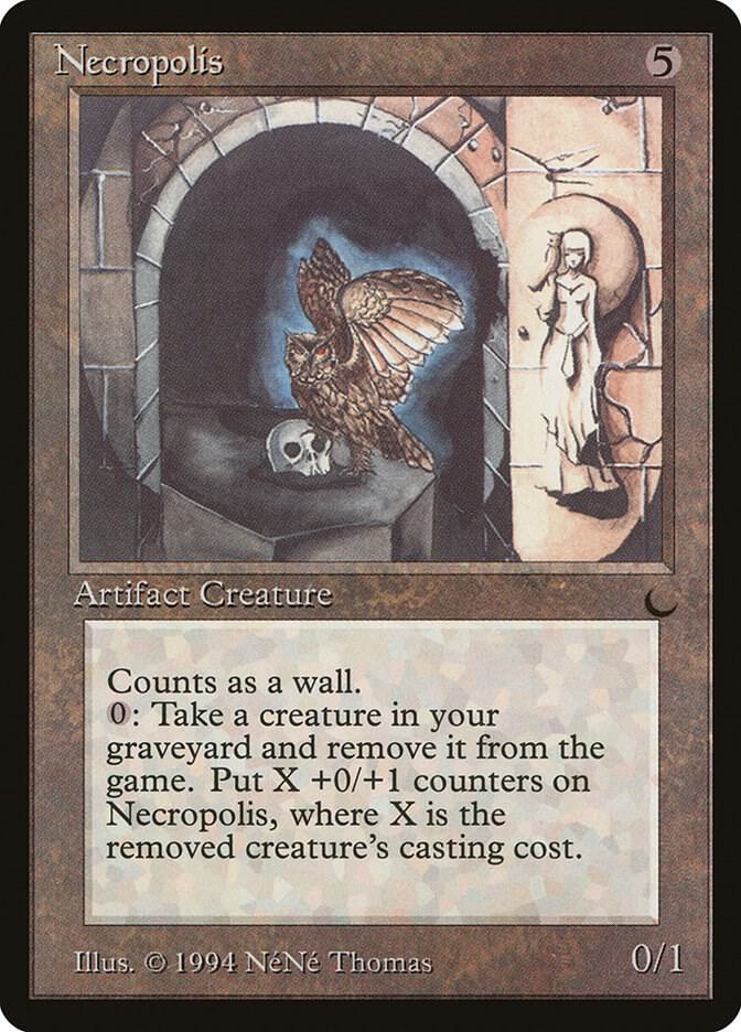 Necropolis card from The Dark