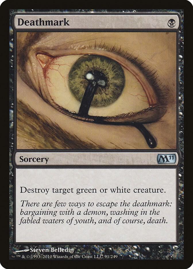 Deathmark 91 card from Magic 2011 (M11)