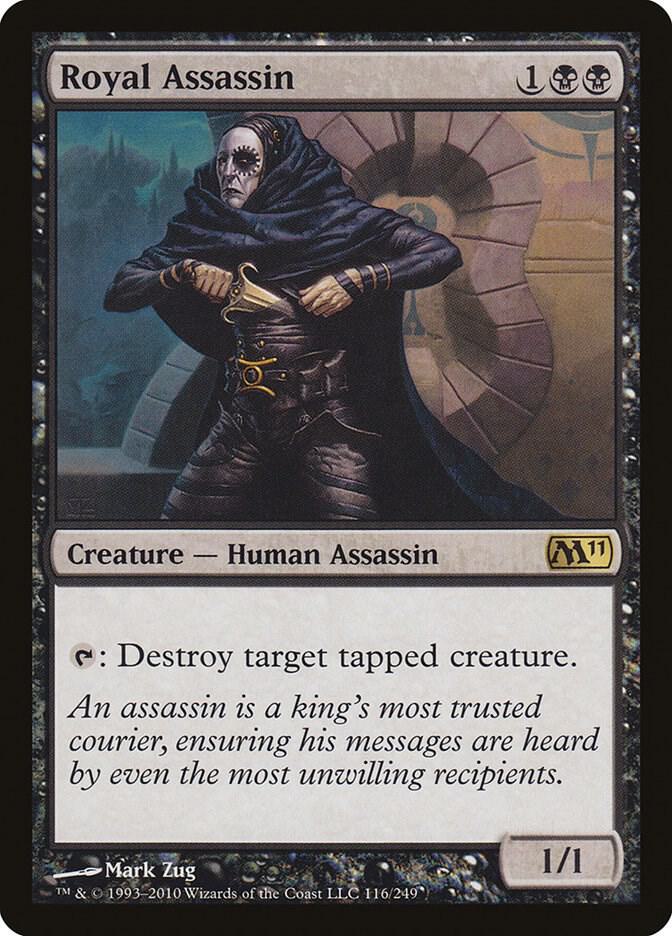 Royal Assassin 116 card from Magic 2011 (M11)