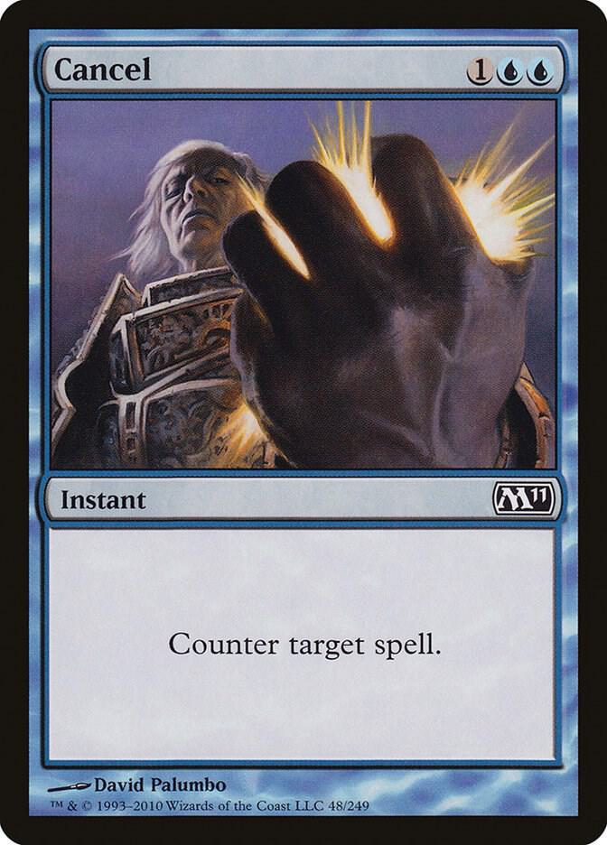 Cancel 48 card from Magic 2011 (M11)