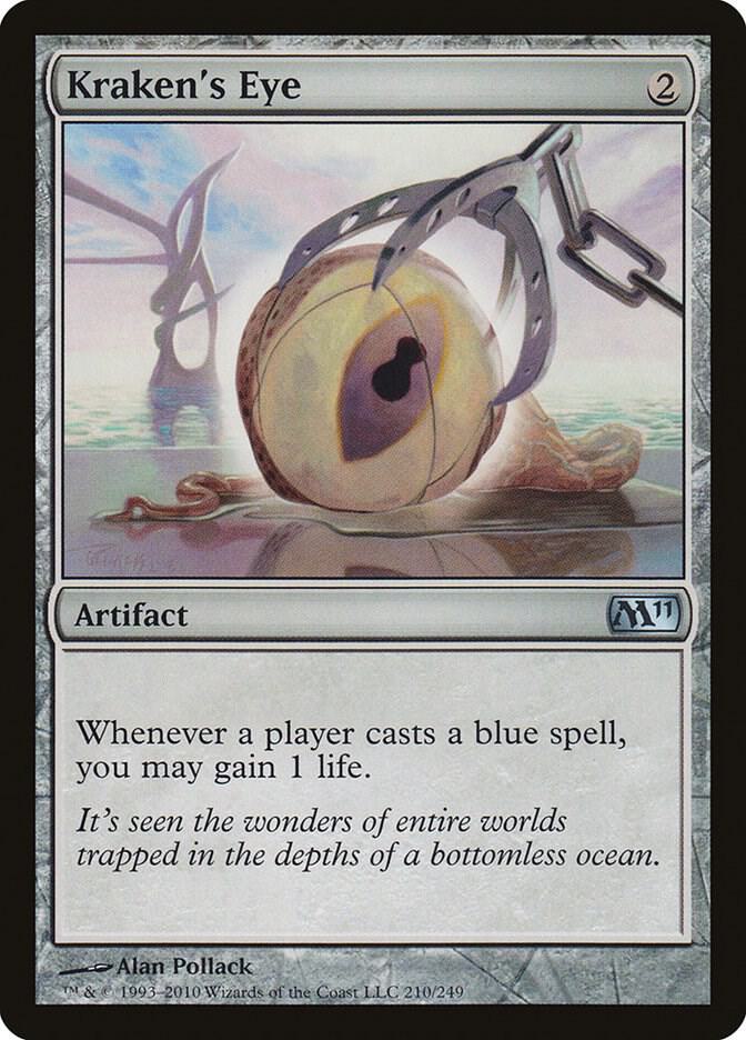 Kraken's Eye 210 card from Magic 2011 (M11)