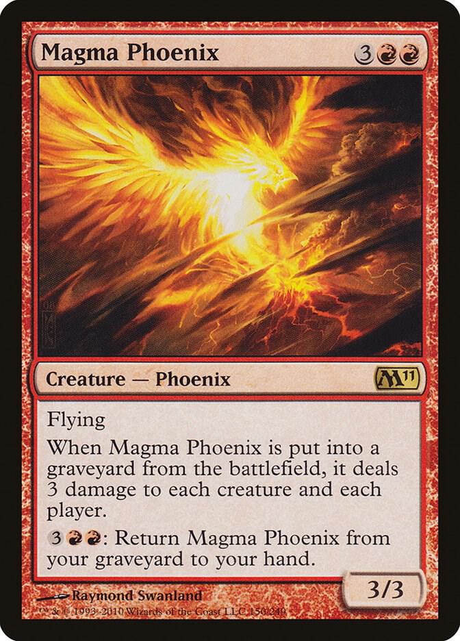 Magma Phoenix 150 card from Magic 2011 (M11)