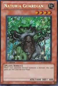 Naturia Guardian HA02-EN003 card from Hidden Arsenal 2