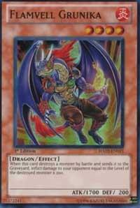 Flamvell Grunika HA02-EN015 card from Hidden Arsenal 2