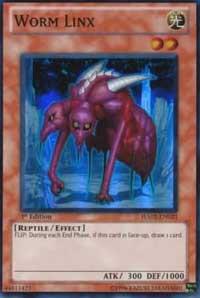 Worm Linx HA02-EN023 card from Hidden Arsenal 2