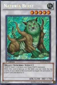 Naturia Beast HA02-EN026 card from Hidden Arsenal 2