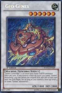 Geo Genex HA02-EN029 card from Hidden Arsenal 2