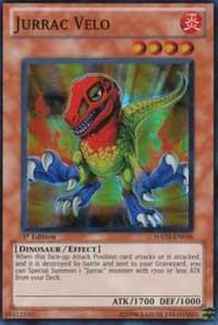 Jurrac Velo HA02-EN036 card from Hidden Arsenal 2