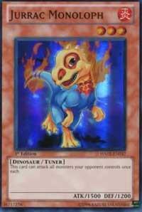 Jurrac Monoloph HA02-EN037 card from Hidden Arsenal 2