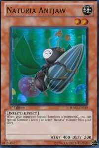 Naturia Antjaw HA02-EN039 card from Hidden Arsenal 2
