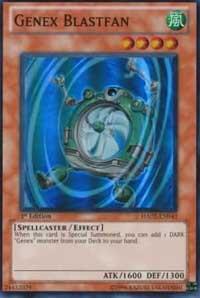 Genex Blastfan HA02-EN043 card from Hidden Arsenal 2