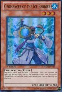 Geomancer of the Ice Barrier HA02-EN047 card from Hidden Arsenal 2