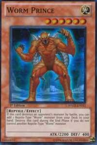 Worm Prince HA02-EN053 card from Hidden Arsenal 2