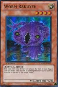 Worm Rakuyeh HA02-EN055 card from Hidden Arsenal 2