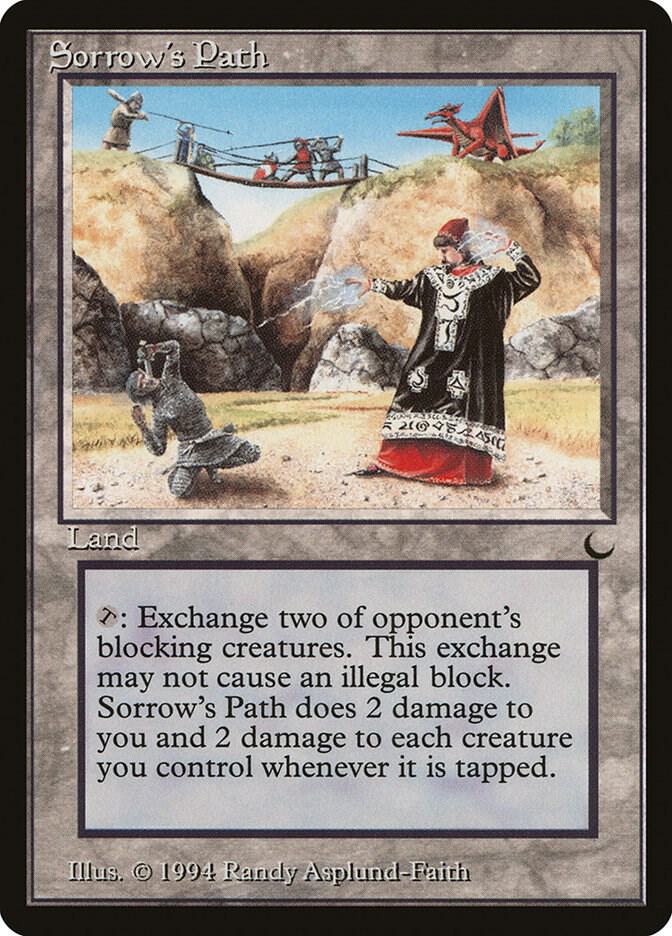 Sorrow's Path card from The Dark
