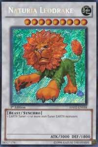 Naturia Leodrake HA02-EN058 card from Hidden Arsenal 2
