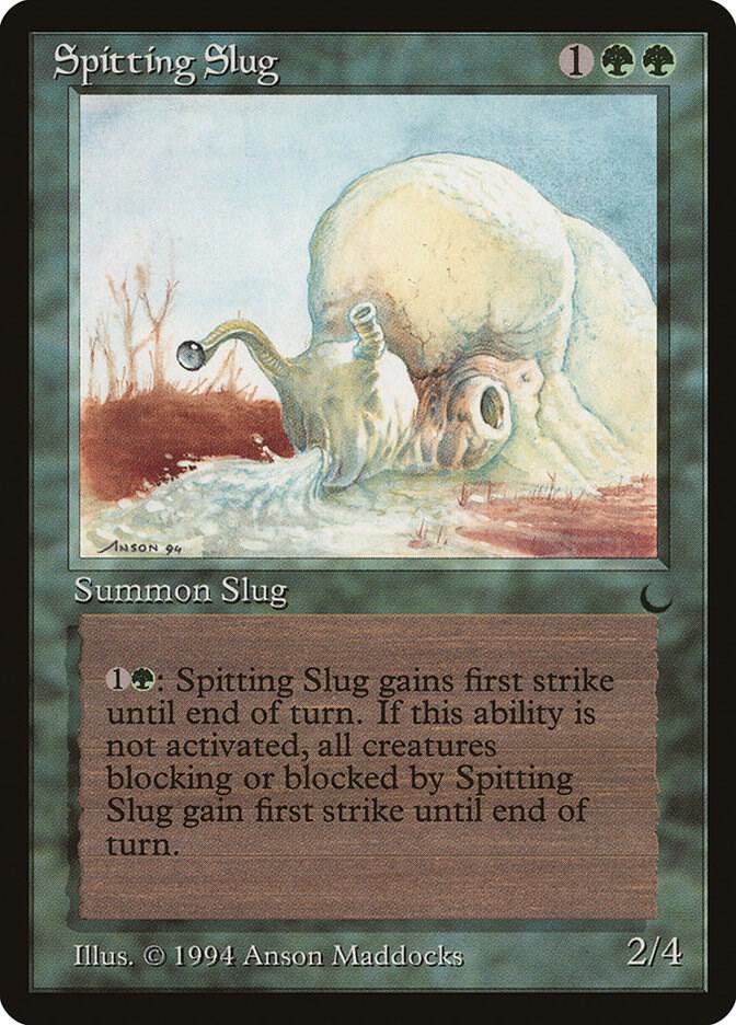 Spitting Slug card from The Dark