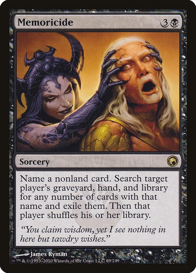 Memoricide 69 card from Scars of Mirrodin
