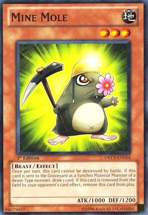 Mine Mole DREV-EN014 card from Duelist Revolution