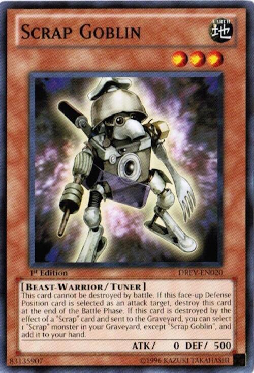 Scrap Goblin DREV-EN020 card from Duelist Revolution