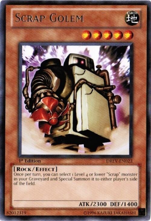 Scrap Golem DREV-EN023 card from Duelist Revolution