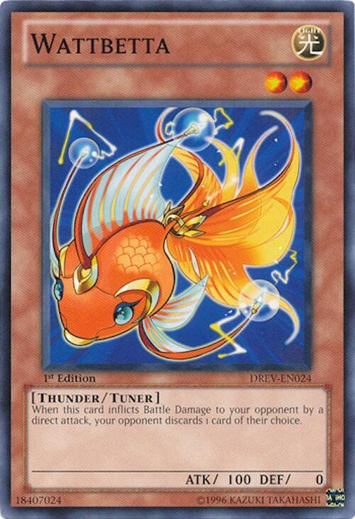 Wattbetta DREV-EN024 card from Duelist Revolution