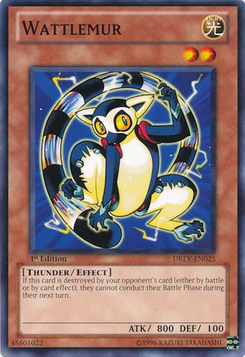 Wattlemur DREV-EN025 card from Duelist Revolution