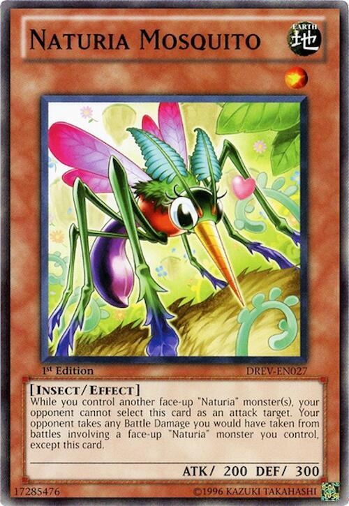 Naturia Mosquito DREV-EN027 card from Duelist Revolution