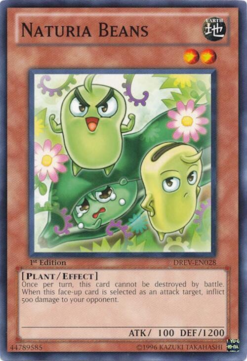 Naturia Beans DREV-EN028 card from Duelist Revolution