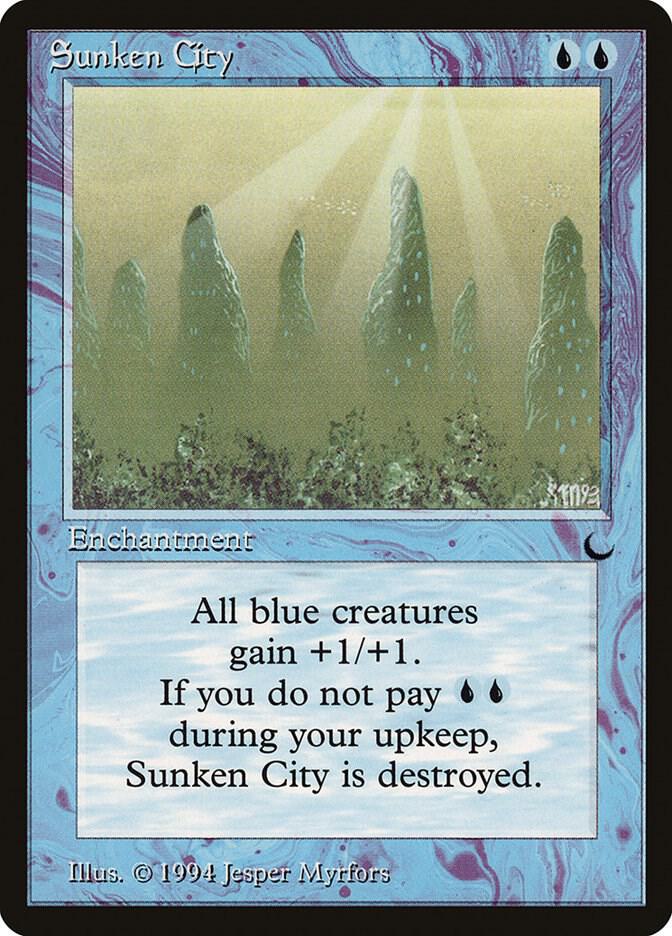 Sunken City card from The Dark