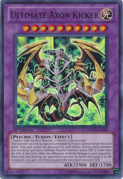 Ultimate Axon Kicker DREV-EN039 card from Duelist Revolution