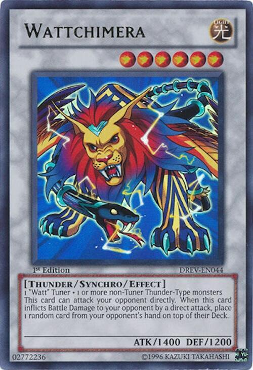 Wattchimera DREV-EN044 card from Duelist Revolution